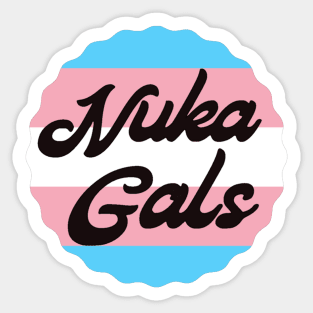 Nuka Gals Transgender Sticker